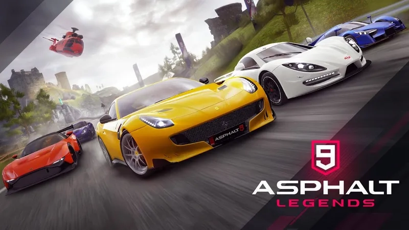 Áp dụng mẹo chơi Asphalt 9 giúp thắng đua ổn định