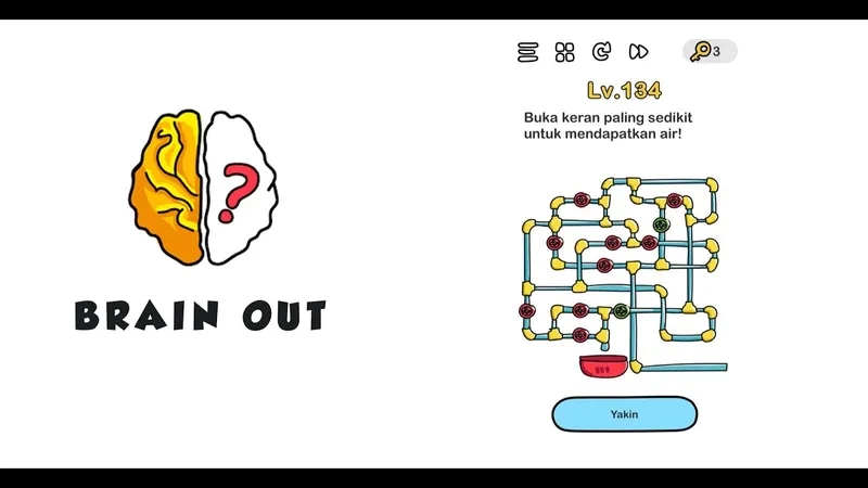 Brain Out gợi ý nhẹ nhàng kích thích tư duy