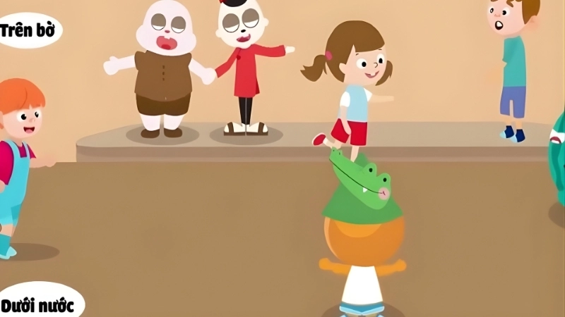 Chuẩn bị trước khi chơi cá sấu lên bờ