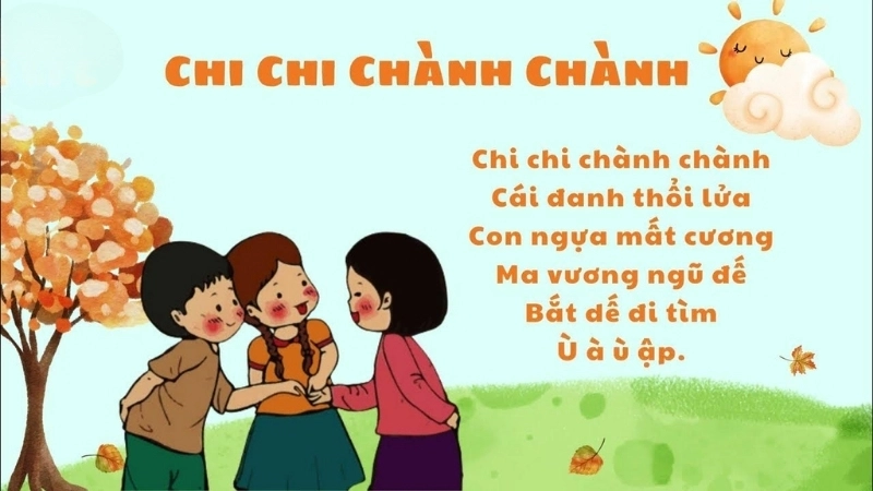 Bài ca dao chi chi chành chành để trẻ thêm vui học