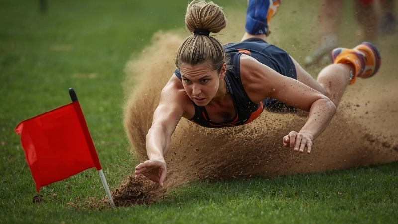 Không khí náo nhiệt trong một kịch bản trò chơi cướp cờ team building