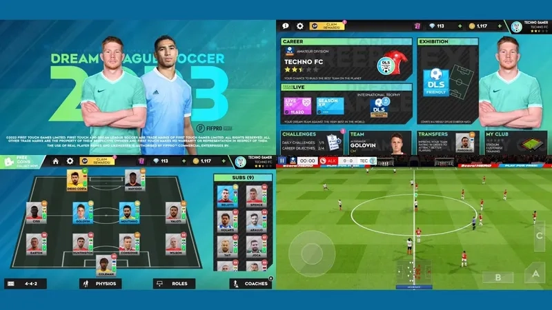 Xây dựng chiến thuật hay từ Dream League Soccer đội hình mạnh