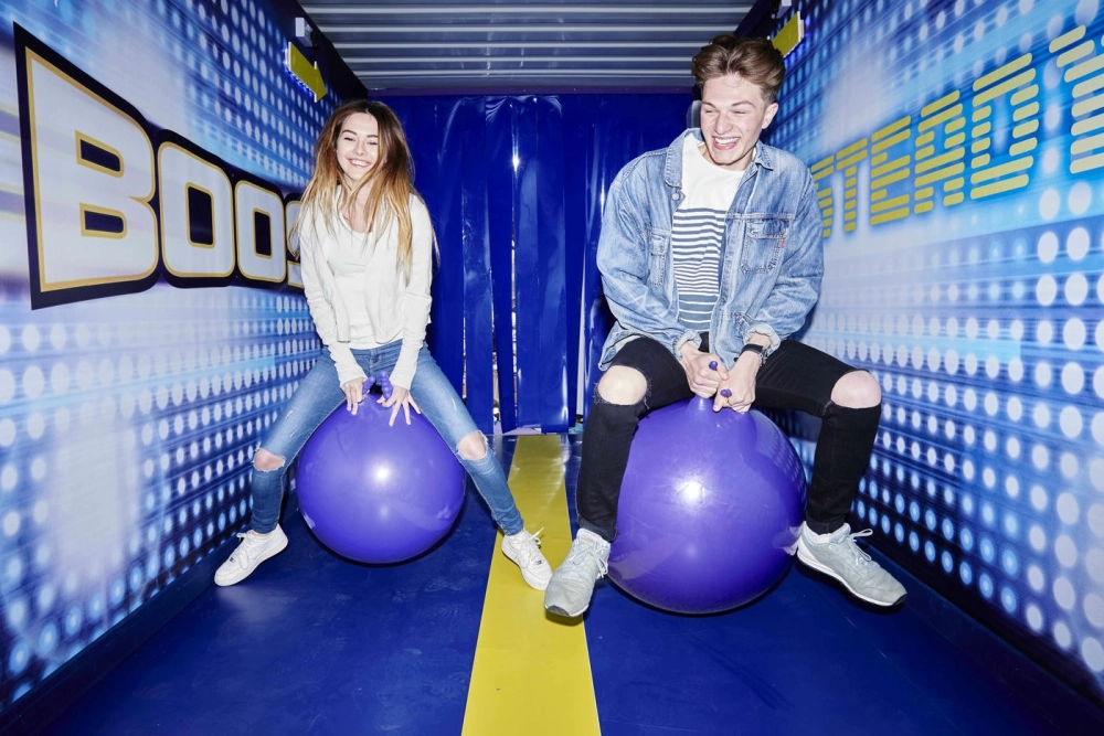 Cung cấp ảnh thực tế đua thú nhún tại các sự kiện doanh nghiệp lớn