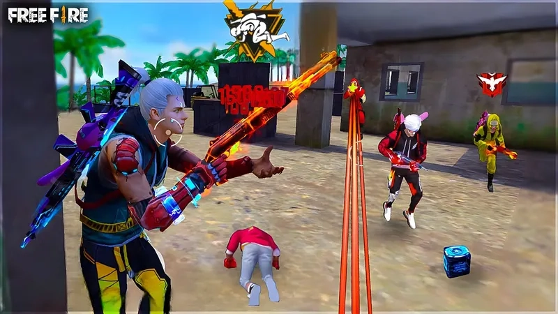 Hình Free Fire vũ khí mạnh cho trận chiến