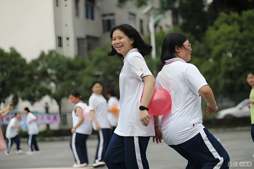 Cặp đôi phối hợp ăn ý trong trò chơi kẹp bóng đôi nam nữ tại sự kiện ngoài trời của công ty
