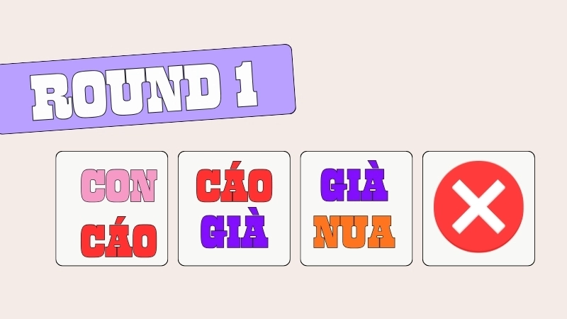 Minh họa cách bắt đầu trò chơi nối từ đơn giản và hiệu quả