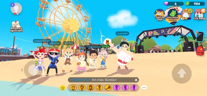 Sở hữu Play Together trang phục cực kỳ nổi bật