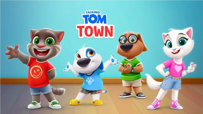 Talking Tom nuôi mèo ảo đáng yêu cực kỳ cuốn hút
