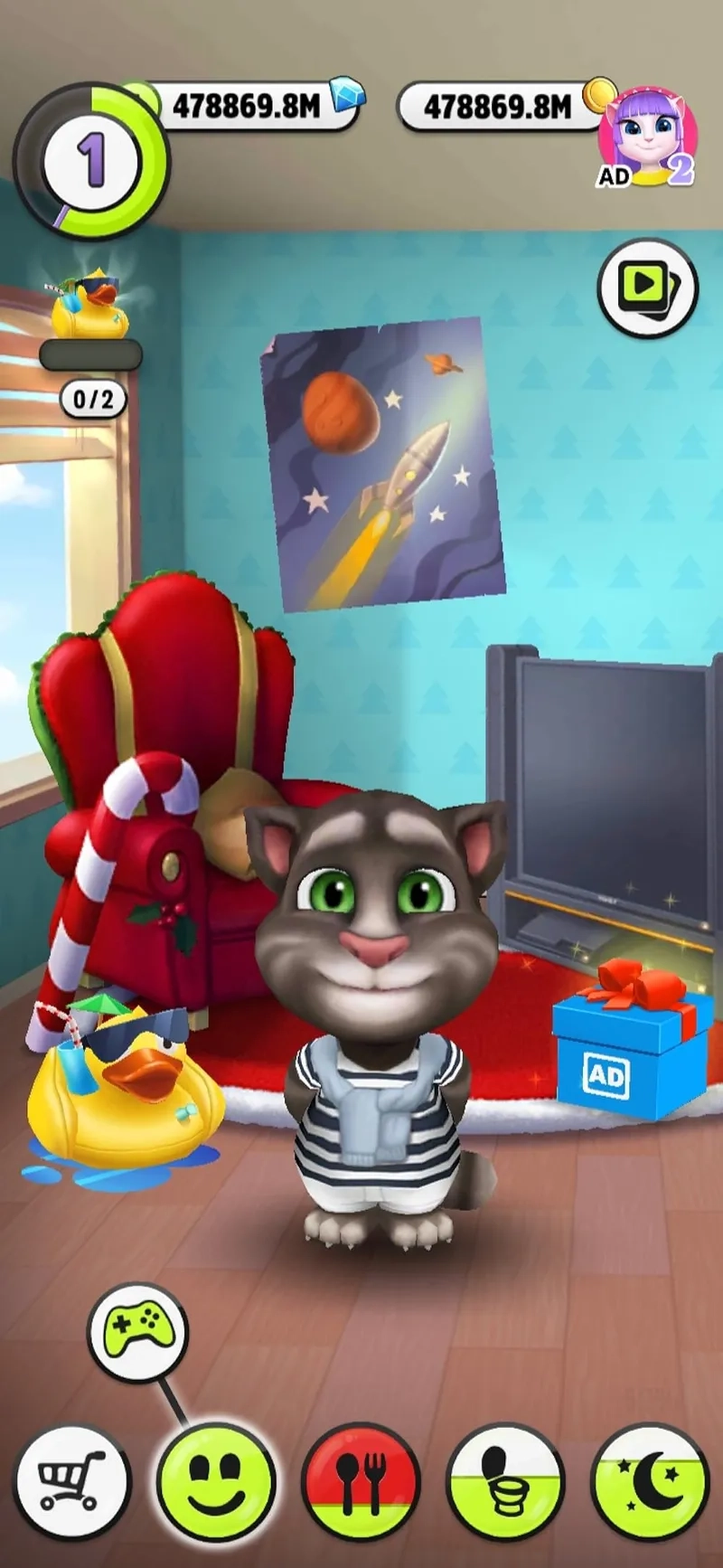 Chia sẻ Talking Tom cách lên cấp nhanh dễ làm