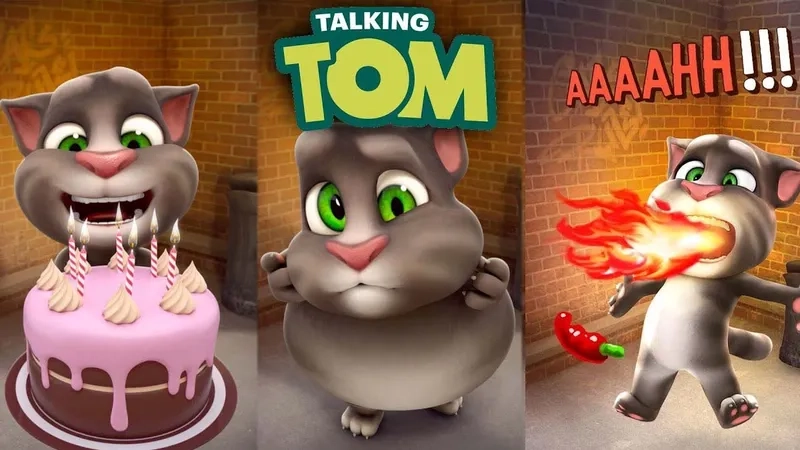 Khám phá Talking Tom nuôi mèo ảo vui nhộn mỗi ngày