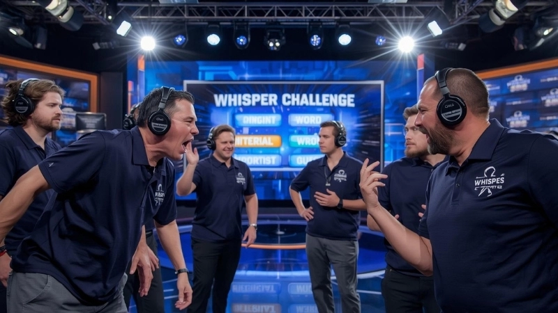 Các thành viên nỗ lực chinh phục trò chơi truyền tin phiên bản khó với nhiều yêu cầu phức tạp