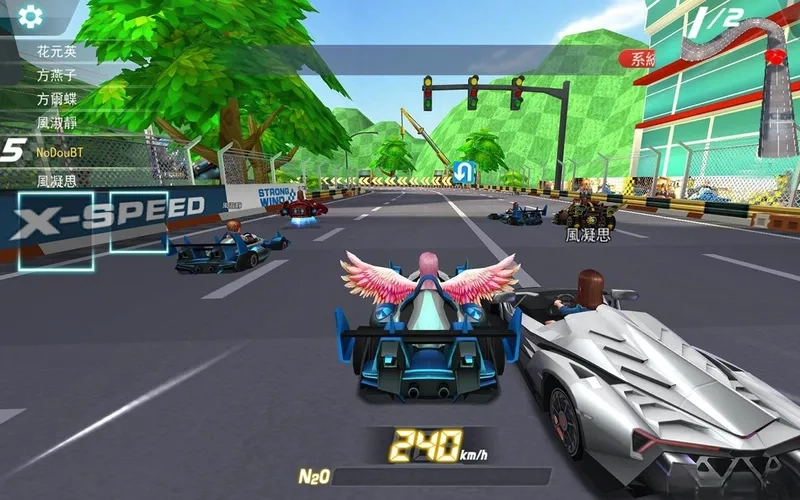 Zing Speed Mobile nâng cấp xe giúp tăng tốc vượt đối thủ