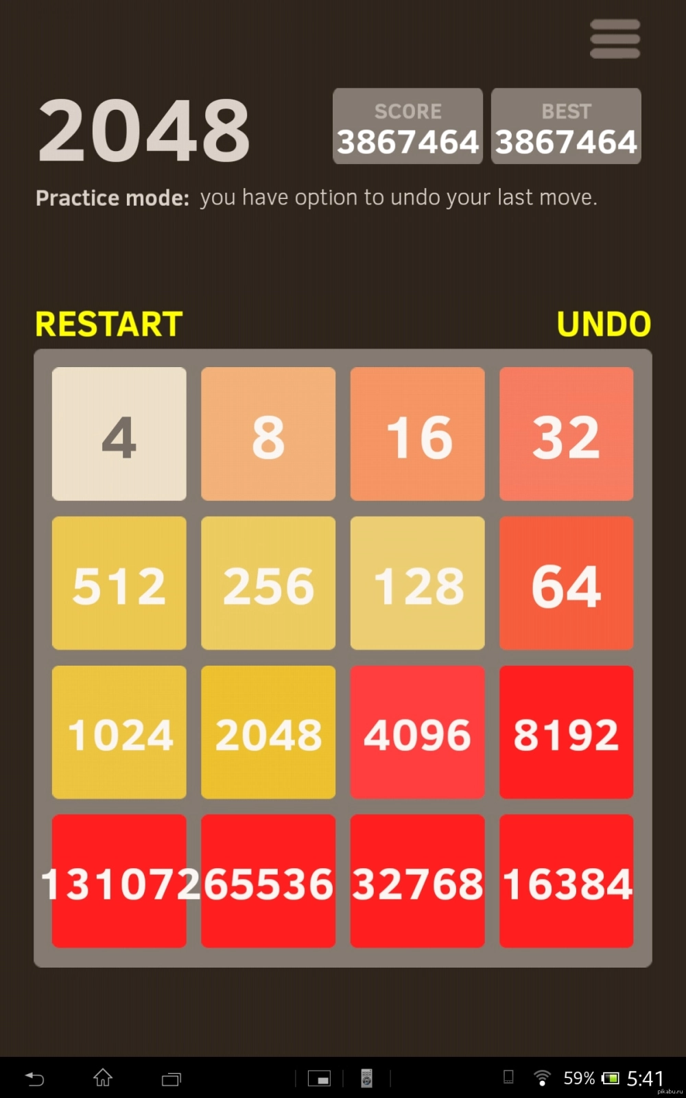  Cách tạo ra ô 2048 nhanh nhất không bị khóa bàn cờ