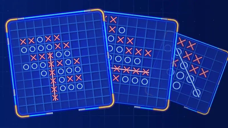 Minh họa cách chơi cờ Caro cơ bản và nâng cao