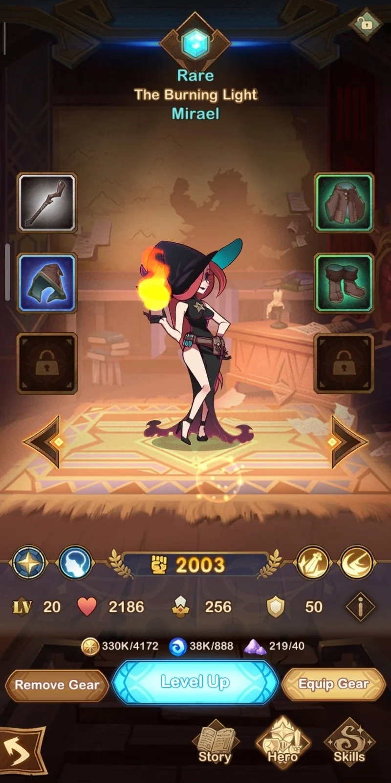 Tích lũy kinh nghiệm chiến đấu qua kinh nghiệm chơi afk arena