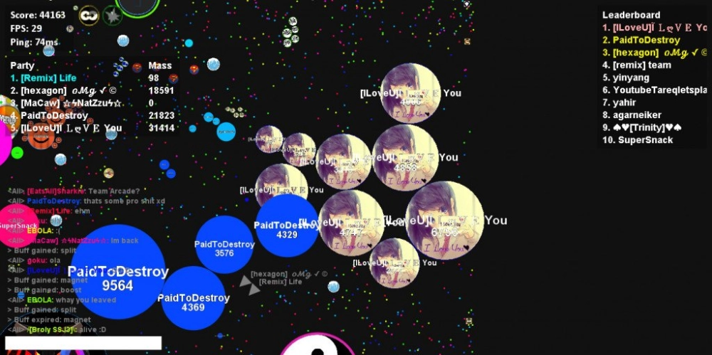Mẫu skin Agar.io đẹp nhất mùa giải 2026 cho game thủ