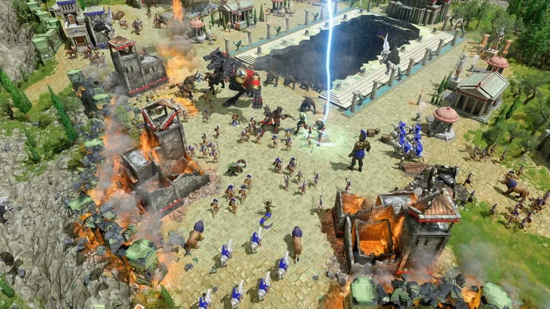 Ngắm nhìn age of mythology thần thoại ảnh trong game chân thực