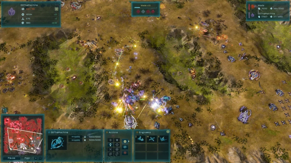 Hướng dẫn chơi Ashes of the Singularity nắm bắt kinh tế tài nguyên