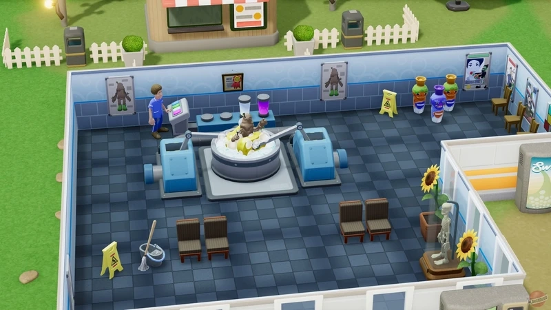Chơi mượt trên console two point hospital switch