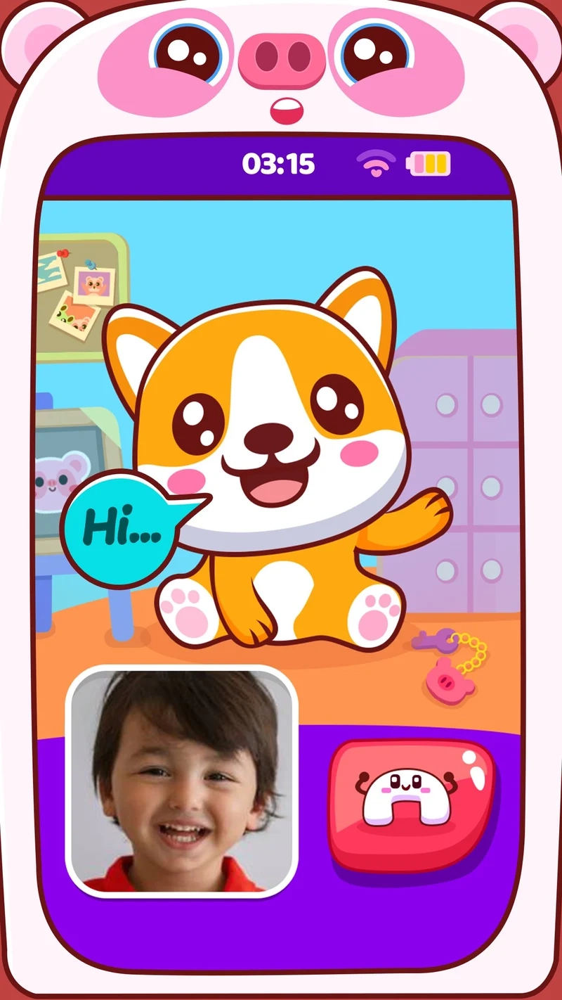 Cài đặt nhanh cho bé với app baby phone