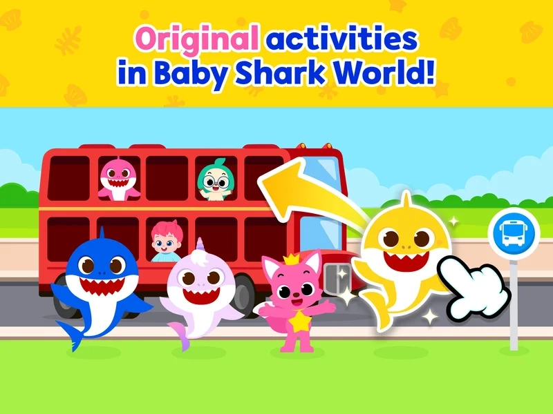 Trải nghiệm an toàn cho bé baby shark world for kids