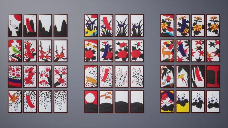 Bài Hanafuda phiên bản Anime đẹp