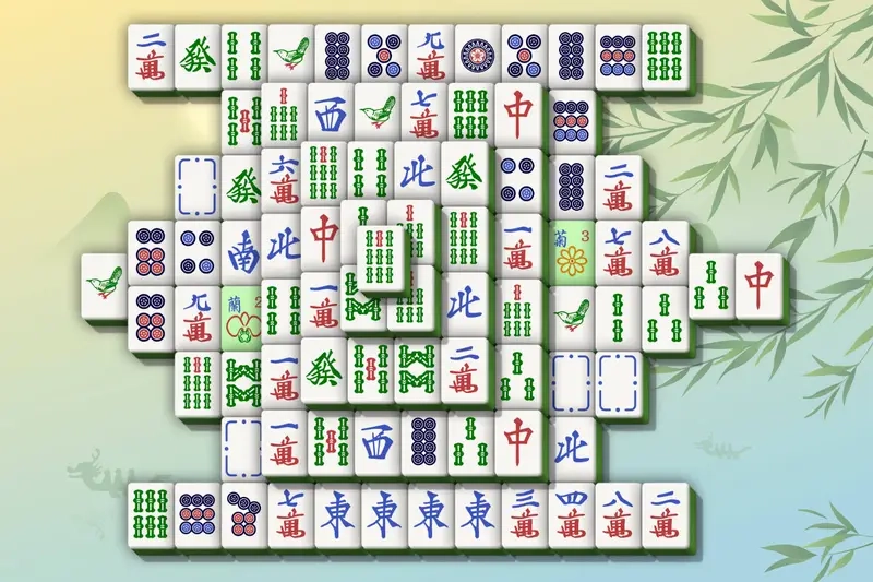 Điểm số Mahjong Nhật thể hiện trên bàn chơi