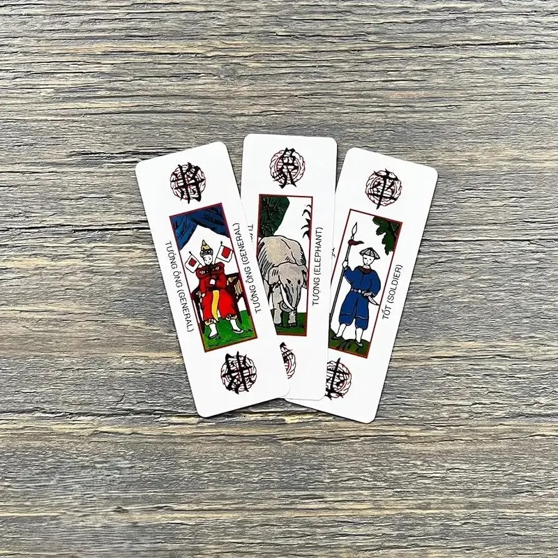 Thứ tự quân bài Tam Cúc minh họa chi tiết