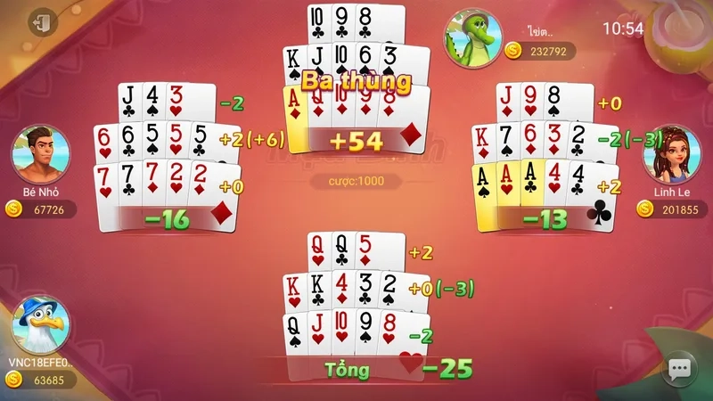 Game tiến lên đổi thẻ cào điện thoại