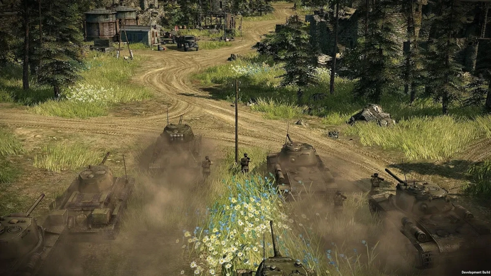 Giao diện blitzkrieg 3 steam hiện đại và mượt mà