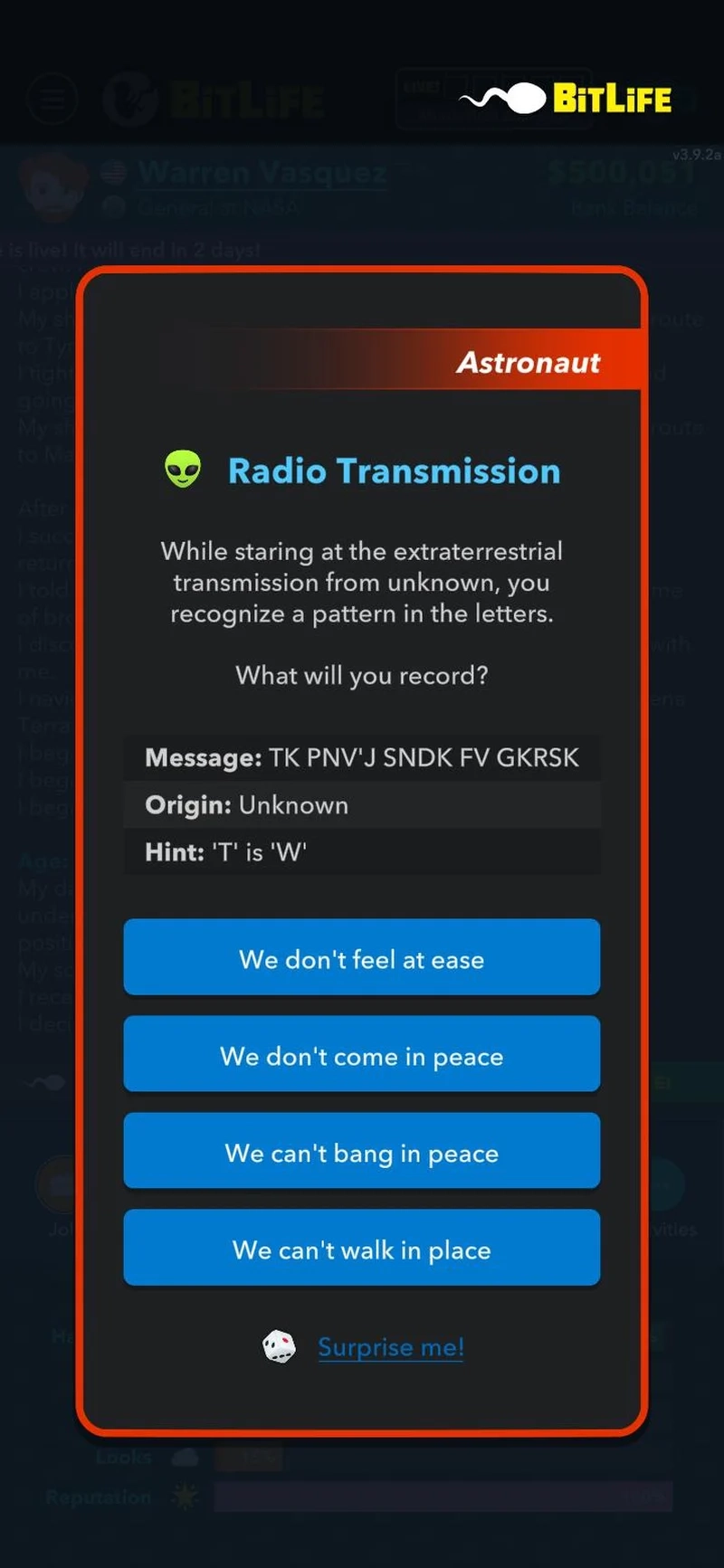 Luật chơi cốt lõi của game BitLife