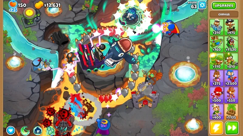 Chụp cảnh trận đấu bằng Bloons TD 6 screenshot ấn tượng