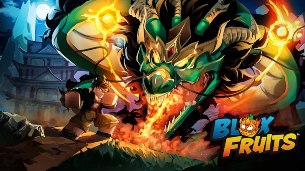 Toàn cảnh đảo trung tâm trong blox fruit sự kiện giáng sinh rực rỡ