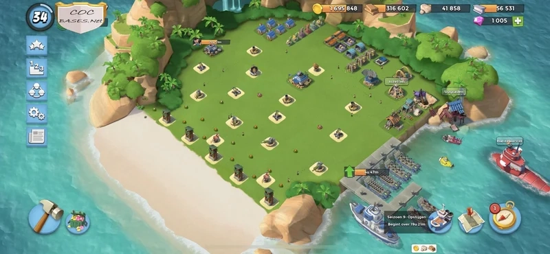 Hướng dẫn chơi Boom Beach chi tiết cho người mới