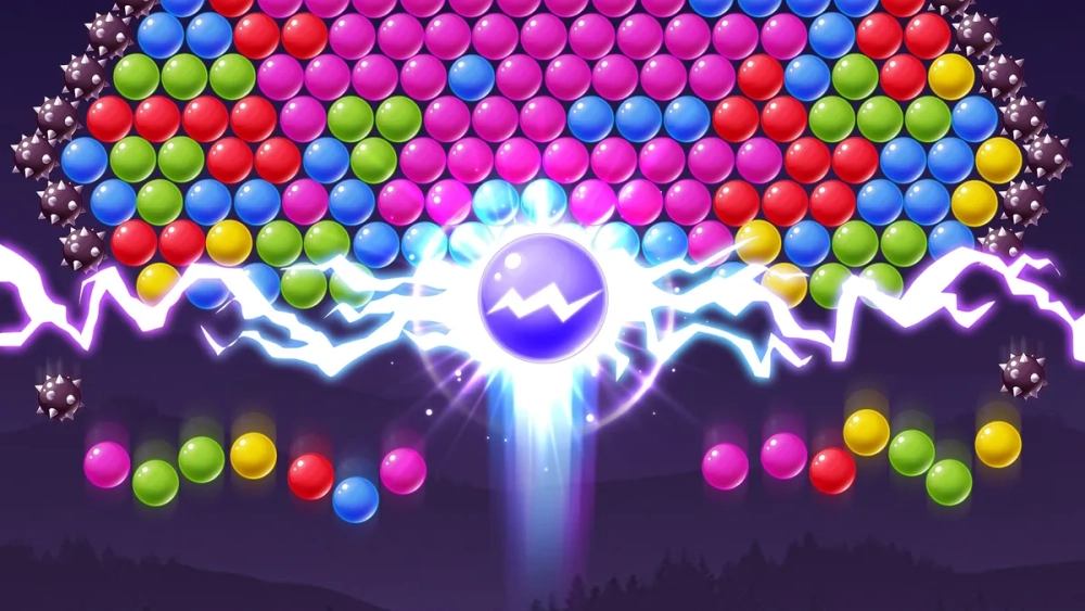 Hình ảnh bong bóng nhiều màu sắc đẹp mắt trong Game