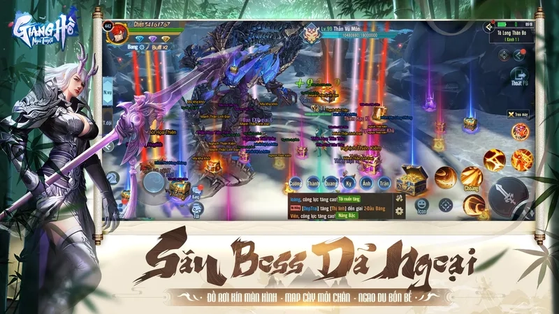 Game giang hồ ngũ tuyệt tái hiện thế giới võ lâm sống động