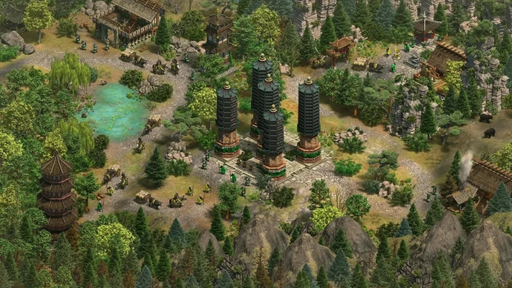 Sự khác biệt rõ nét giữa AoE 2 DE vs AoE 4 về mặt hình ảnh