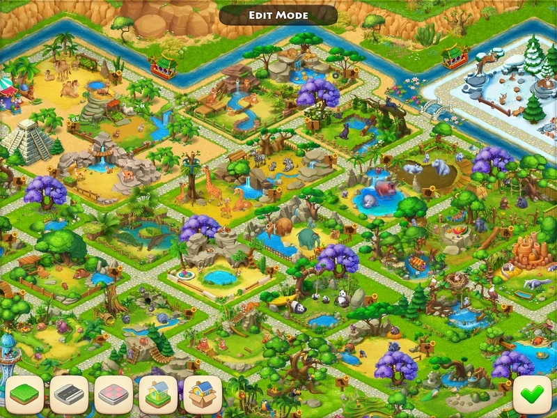 Xây thành phố mơ ước với ảnh Township Mobile