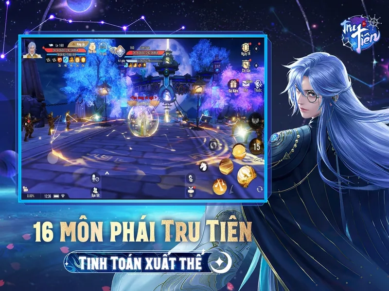 Thế giới game tru tiên 3d sống động cuốn người chơi