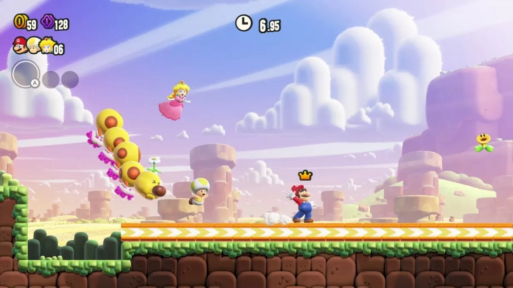 Những màn chơi dễ trong game mario web cho trẻ em giải trí