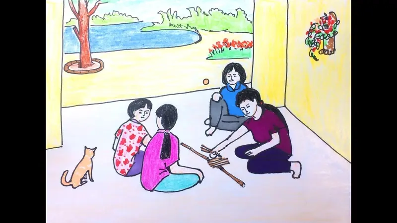 Chơi Chuyền Truyền Thống Tuổi Thơ Vui Nhộn