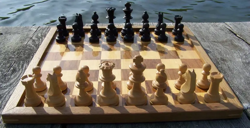 Ván đấu của cao thủ cờ Vua đầy tính chiến thuật