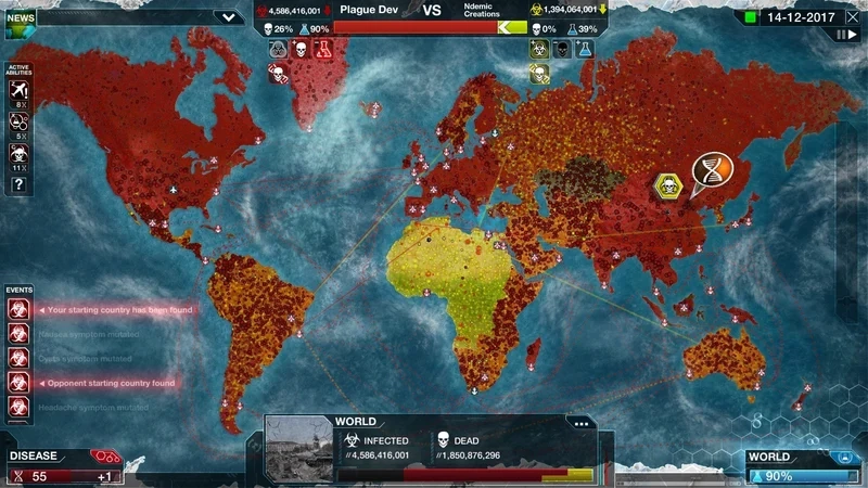 Tận hưởng trò chơi miễn phí với plague inc chơi miễn phí