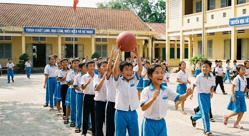 Lợi ích chuyền bóng qua đầu phát triển phối hợp tay mắt