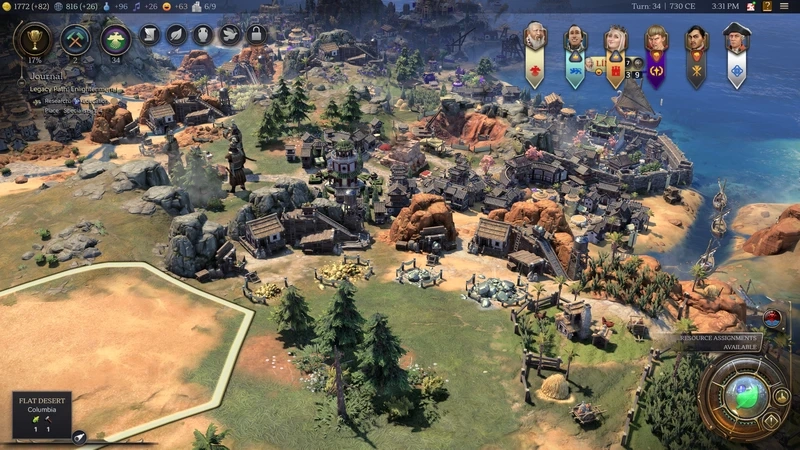 Các lưu ý quan trọng khi chơi Civilization Series