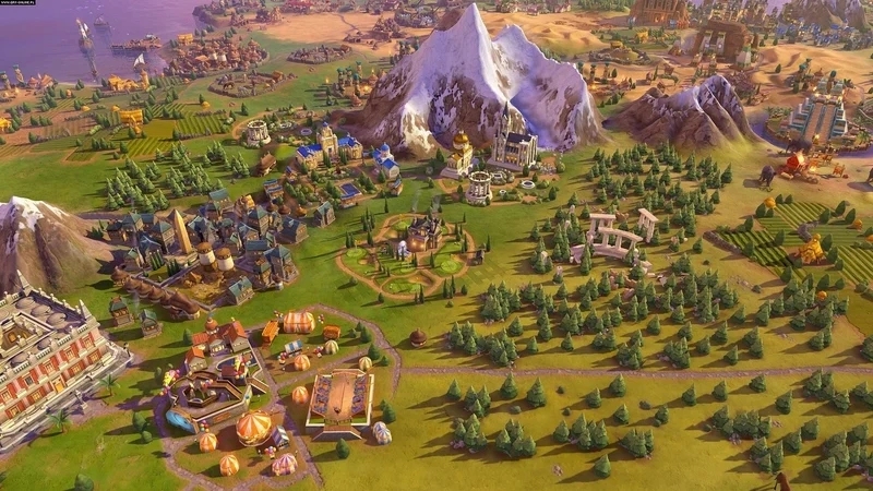 Đắm chìm civilization vi đồ họa đầy nghệ thuật
