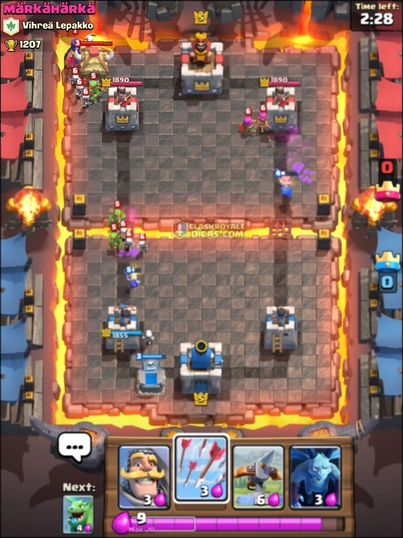 Thưởng thức clash royale đồ họa sắc nét từng chi tiết