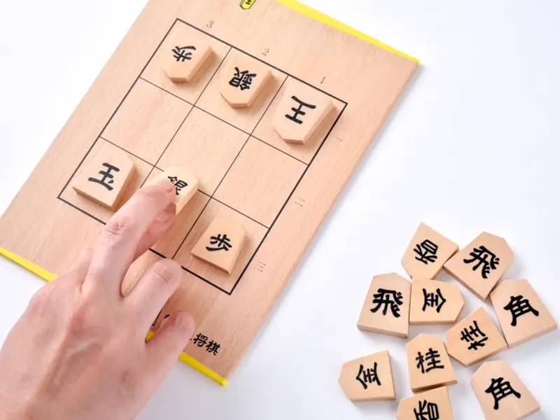 Không gian thi đấu cờ Shogi nhật bản chuẩn truyền thống