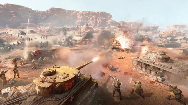 Thưởng thức trận chiến sống động với company of heroes gameplay hd