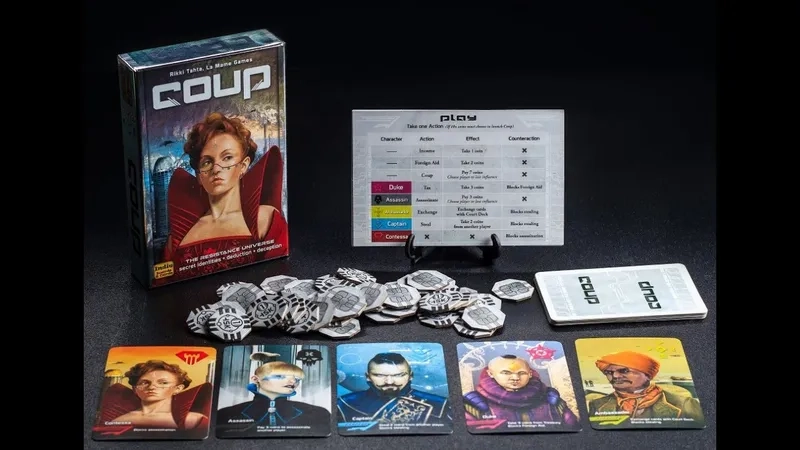 Tìm hiểu luật chơi Coup rất hay